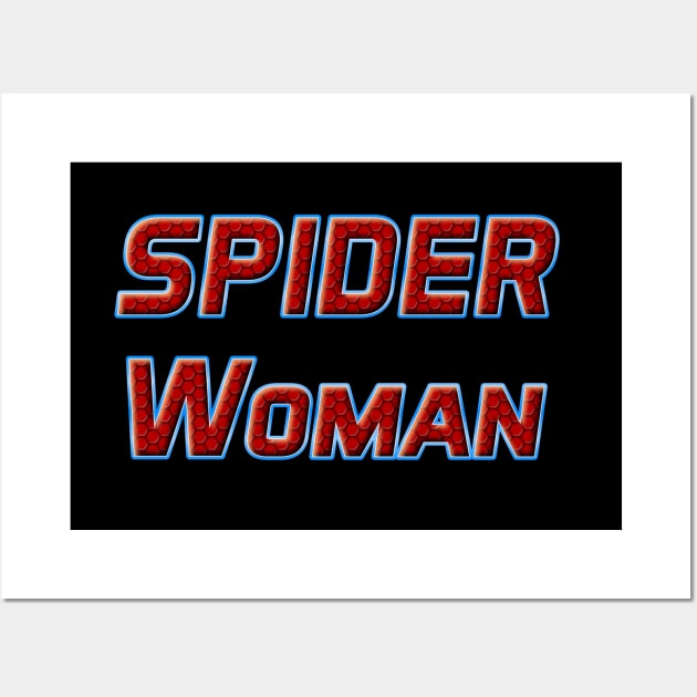 Spider Woman Logo Wall Art by Fly Beyond